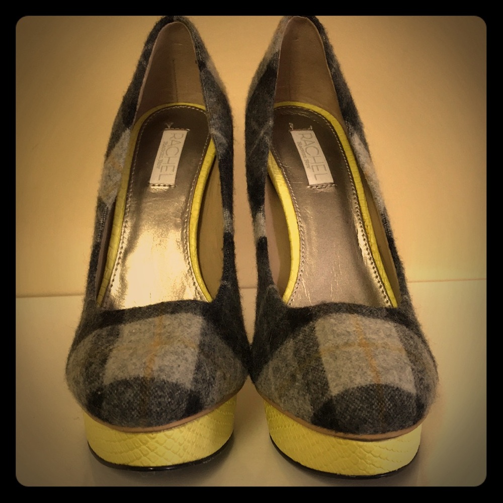 Flannel heels